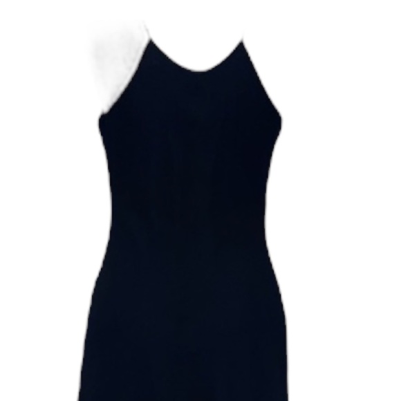 Cachet Black Evening Gown with beaded bodice - Picture 6 of 7